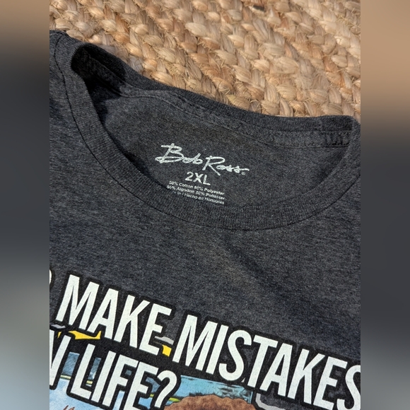 Bob Ross Funny T-shirt - Picture 2 of 6